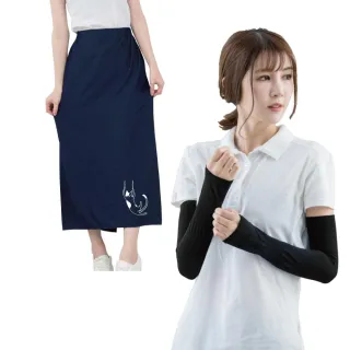 【PL Life】貝柔貓日記3M防曬遮陽裙+袖套(6色)
