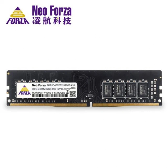 【Neo Forza 凌航】DDR4 3200/32G RAM(原生.新)