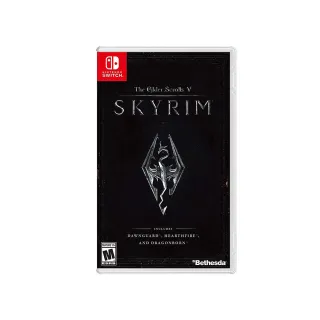 【Nintendo 任天堂】NS Switch《上古卷軸 5：無界天際》國際中文版 The Elder Scrolls V: Skyrim(支援中文)