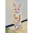 動物立體大面具：小兔兔（速成版不用自己剪喔）