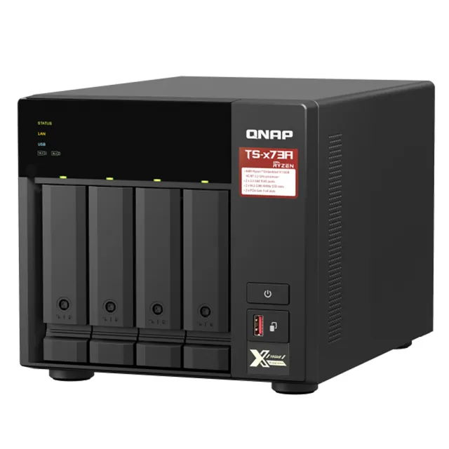 【QNAP 威聯通】TS-473A-8G 4Bay NAS 網路儲存伺服器