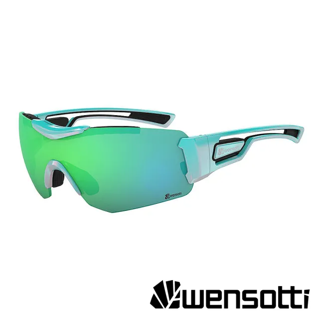 【Wensotti】運動太陽眼鏡/護目鏡 wi6854系列 多款(可掛近視內鏡/防爆眼鏡/墨鏡/抗UV/路跑/單車/自行車)