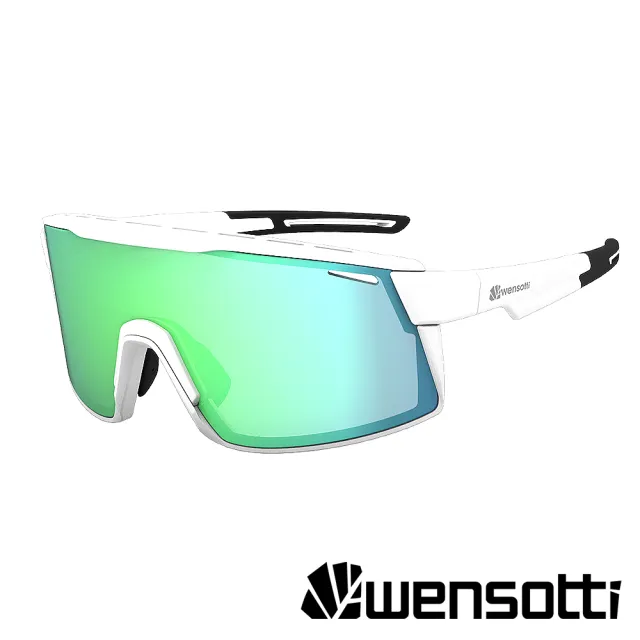 【Wensotti】運動太陽眼鏡/護目鏡 wi6945系列 SP高功能增豔鏡 多款(抗藍光/背框可拆/抗UV/單車/自行車)