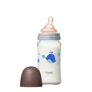 【Combi官方直營】真實含乳寬口玻璃奶瓶240ml