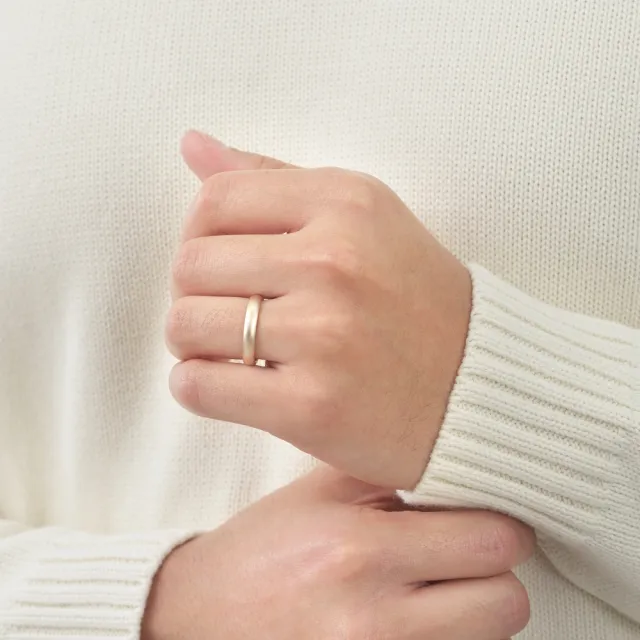 【PROMESSA】PT950鉑金/18K 相融系列 結婚戒指(女戒)
