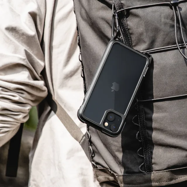 【魚骨牌 SwitchEasy】iPhone 13 Pro 6.1吋 Odyssey 掛繩軍規防摔金屬手機殼(頸掛殼 吊繩殼 背帶殼)