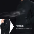 【HODARLA】男女星聚二代防潑水連帽外套-台灣製 慢跑 路跑 反光 運動 黑(3162201)