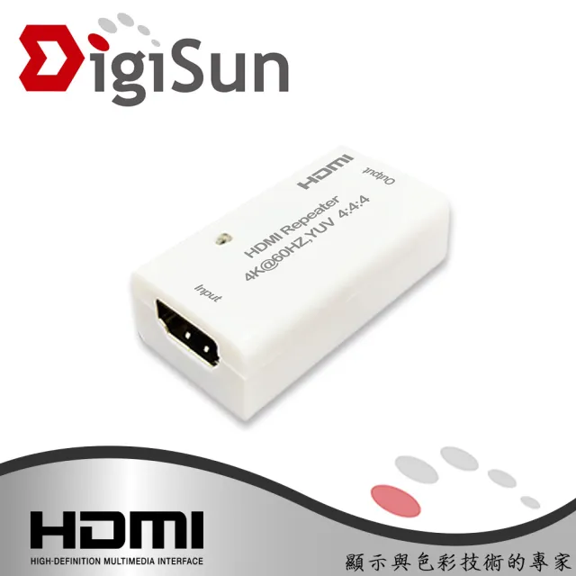 【DigiSun 得揚】EH101 HDMI 2.0 訊號延長中繼器