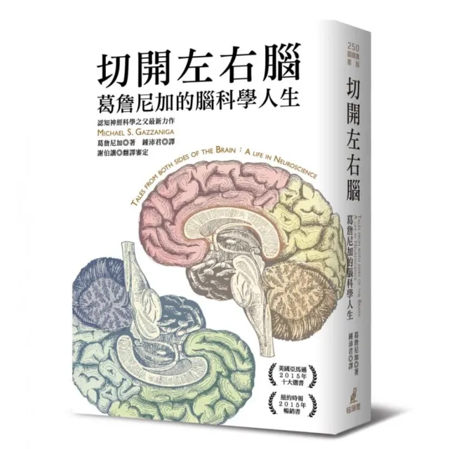 切開左右腦：葛詹尼加的腦科學人生