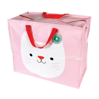 【Rex LONDON】環保收納袋 貓咪(購物袋 環保袋 收納袋 手提袋)