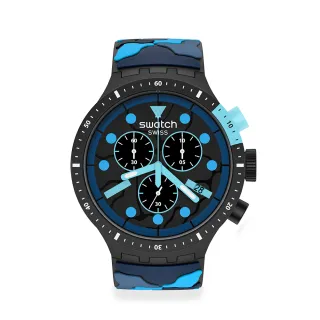 【SWATCH】BIG BOLD系列手錶ESCAPEOCEAN海底任務 瑞士錶 錶(47mm)