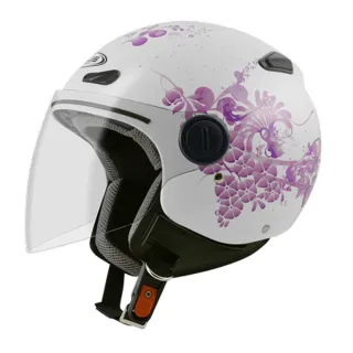 【ZEUS】210BC 素色 珍珠深藍灰 XL 3/4罩(安全帽│機車│半罩│全可拆│開放式安全帽│GOGORO)