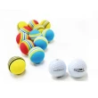 【Posma】高爾夫 可折疊三合一多草打擊墊 連5種尺寸木球托擊球網 切球網 12入室內EVA球 HM070XD(HM070XD)