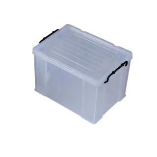 【KEYWAY 聯府】耐久型掀蓋式透明整理箱19L-3入(MIT台灣製 收納箱 野餐/玩具/衣物/雜物/書籍置物箱)