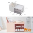 【iSFun】透視抽屜＊桌上化妝品文具飾品收納盒(3色可選)