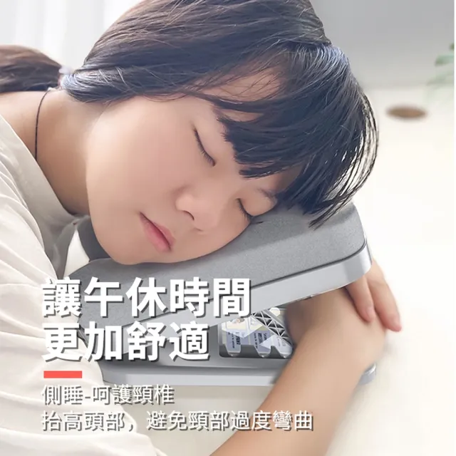 【ANTIAN】折疊趴睡午睡枕 辦公室午休趴趴枕 柔軟舒適趴睡枕頭 防手麻午睡神器 開學季