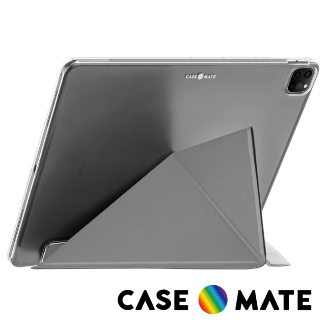 【CASE-MATE】多角度站立保護殼 iPad Pro 12.9吋 第三/四/五/六代 - 質感灰
