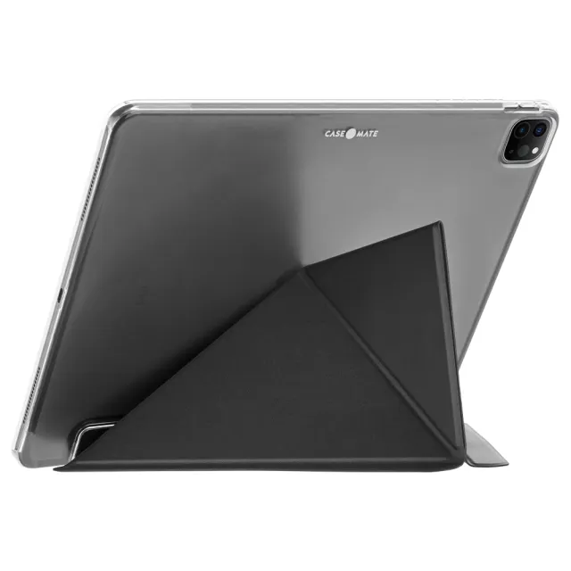 【CASE-MATE】美國 Case●Mate 多角度站立保護殼 iPad Pro 12.9吋 第三/四/五/六代 - 時尚黑