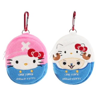 【TDL】Hello Kitty凱蒂貓&喬巴聯名款鑰匙包鎖包 305369/305376(平輸品)