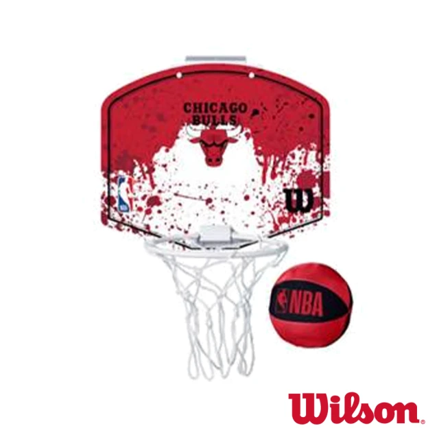 WILSON NBA 迷你籃板 21 公牛隊 含小球(OS)