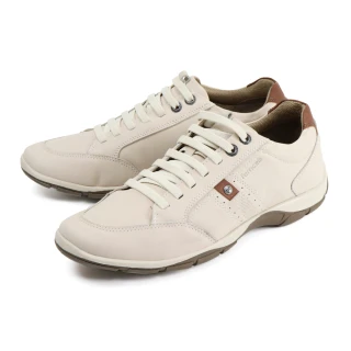 【Ferricelli】復古造型綁帶休閒鞋 米色(F42530-BE)
