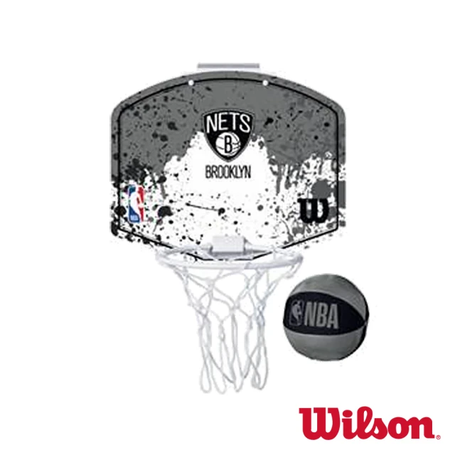 WILSON NBA 迷你籃板 21 籃網隊 含小球(OS)