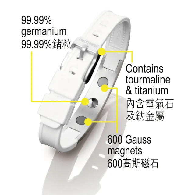 【astelar idea】Lifetrons Stainlesss 能量健康手鐲