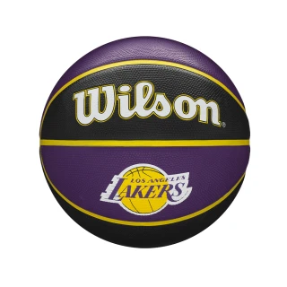 【WILSON】NBA隊徽系列 21 湖人 橡膠 籃球(7號球)