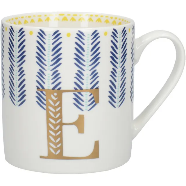 【CreativeTops】英國 英文字母馬克杯 E 350ml / 水杯 茶杯 咖啡杯