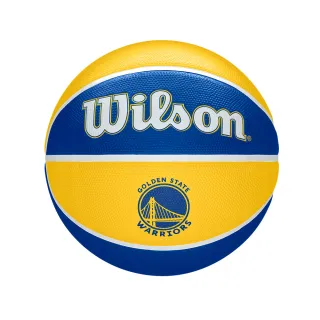 【WILSON】NBA隊徽系列 21 勇士 橡膠 籃球(7號)