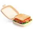 【TESCOMA】Dino三明治便當盒 奶油黃(環保餐盒 保鮮盒 午餐盒 飯盒)