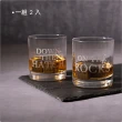 【CreativeTops】厚底威士忌杯2件 250ml(調酒杯 雞尾酒杯 烈酒杯)