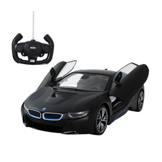 【瑪琍歐】瑪琍歐玩具 2.4G 1:14 BMW i8 遙控車-車門可開/71000(2.4G遙控系統)