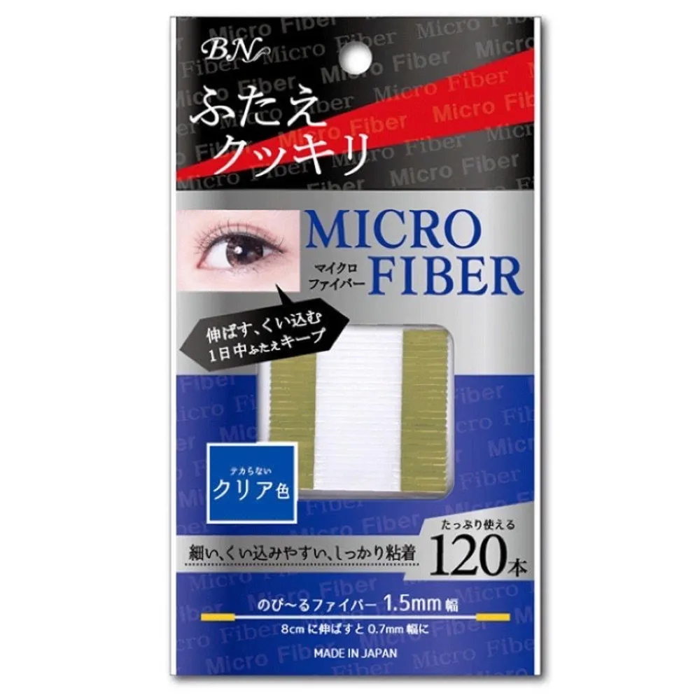 【BN】超細纖維雙眼皮膠條MRC-01 透明 120pcs(1.5mm可拉伸至0.7mm)