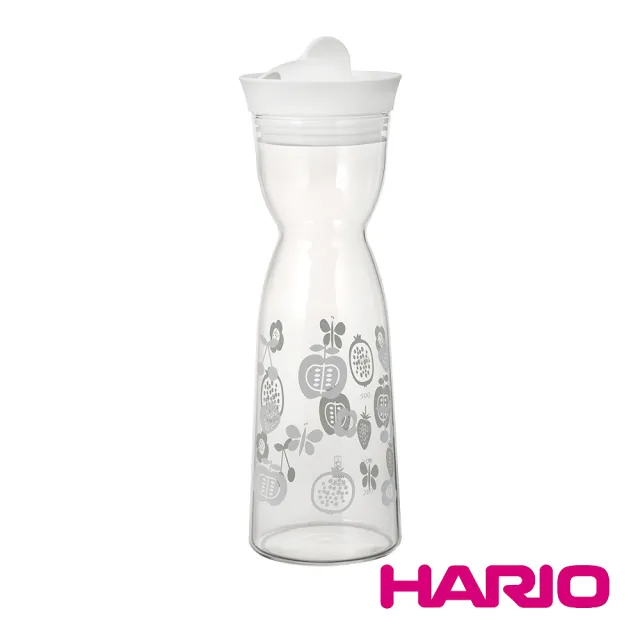 【HARIO】溫感變色水壺1000ml(藍色/白色)