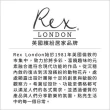 【Rex LONDON】造型折疊隨身鏡 快樂雲(鏡子 化妝鏡)