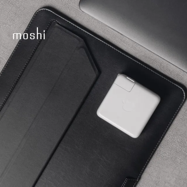 【moshi】Muse 13吋 筆電包(收納/防護/支架)