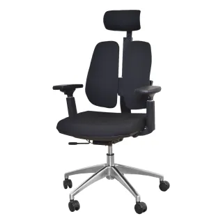【凱堡】高機能人體工學護脊雙背電腦椅(多功能主管椅)