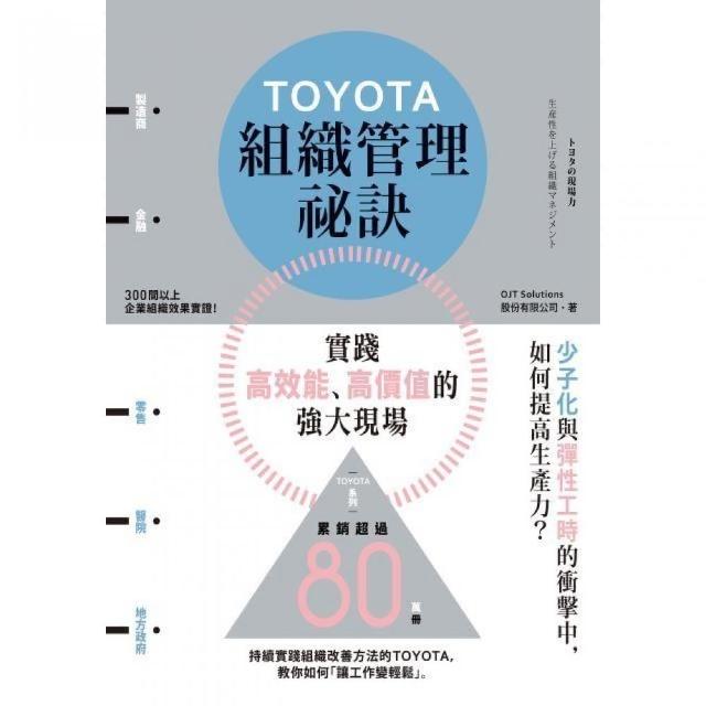 TOYOTA組織管理祕訣實踐高效能、高價值的強大現場 | 拾書所