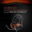 【DIKE】Doriae立體聲耳罩式專業電競耳麥(DGE100GY)