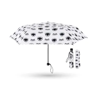 【大振豐】晶亮大眼防曬不透光-200g輕量超細傘(雨傘時尚 輕量 高級傘)