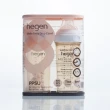 【hegen】金色奇蹟PPSU多功能方圓型寬口奶瓶 330ml(雙瓶組 x 快速奶嘴)