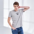【Lee 官方旗艦】男裝 短袖T恤 / Taiwan 小LOGO 礦石灰 標準版型(LL2101469CG)