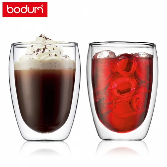 【Bodum】PAVINA 雙層玻璃杯兩件組350cc