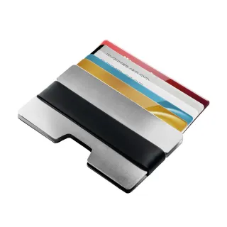 【REFLECTS】鋁製RFID證件夾 銀(卡片夾 識別證夾 名片夾 RFID辨識)