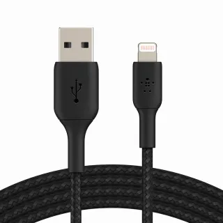 【BELKIN】USB-A to Lightning 2M 原廠傳輸線(2色)