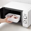 【Dagebeno】日式PP可微波密封保鮮盒 冰箱收納分類整理盒(1600ML 二入)
