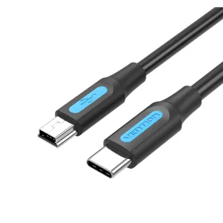 【VENTION 威迅】USB2.0 C/ Mini USB公 50CM 傳輸充電線(COW系列)