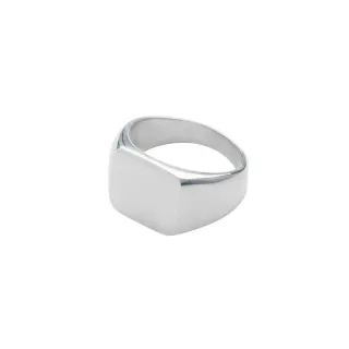 【CINCO】葡萄牙精品 Giulia ring 925純銀尾戒 方形素面尾戒(925純銀)
