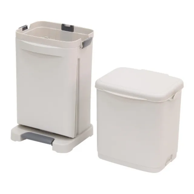 【NITORI 宜得利家居】分類垃圾桶 40L PW-40 
